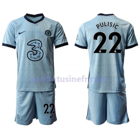 Maillot de Foot Chelsea Christian Pulisic 22 Extérieur 2020-21 - Enfant